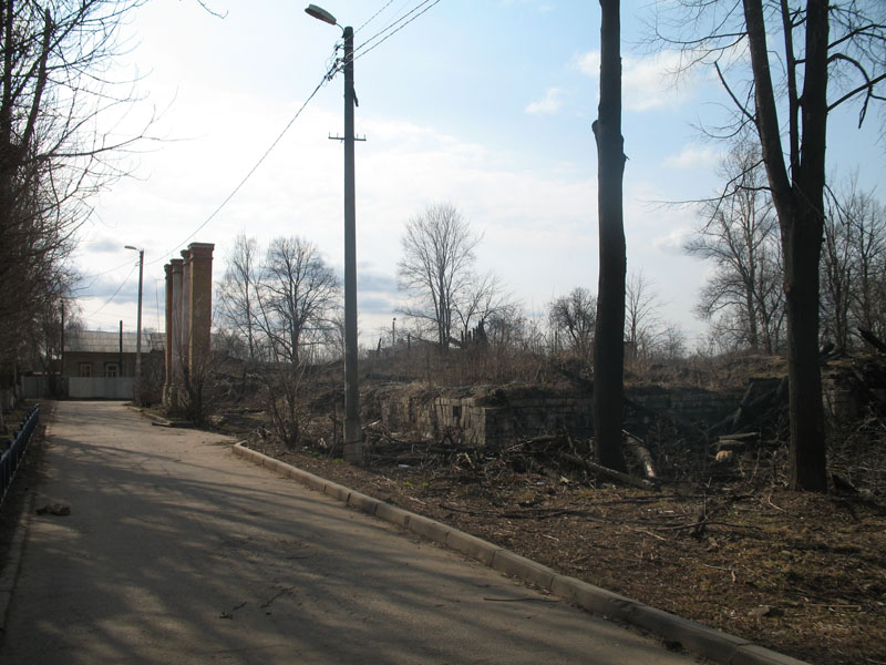Усадьба в Красково после пожара
