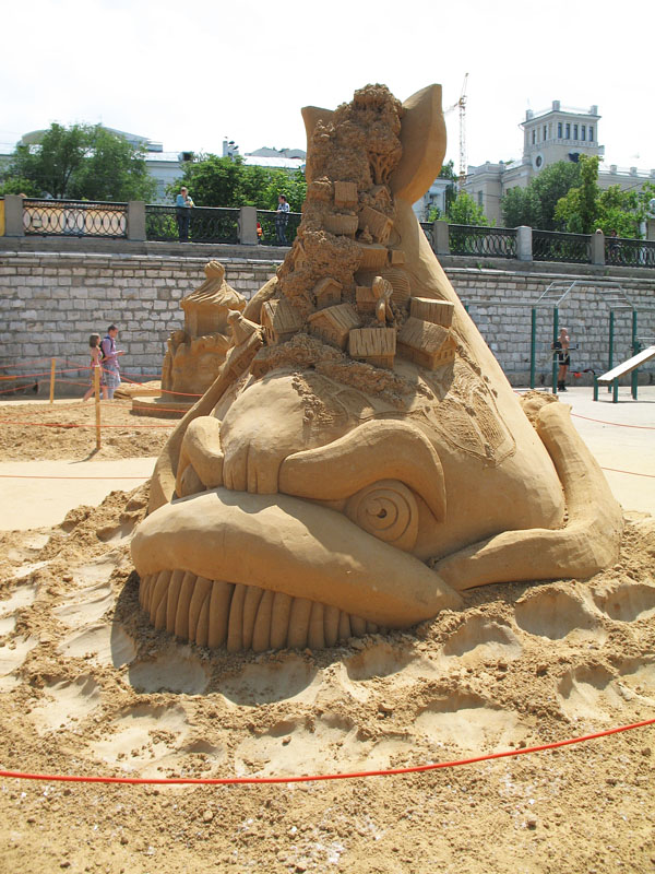 Фестиваль песчаных скульптур. Чудо-Юдо