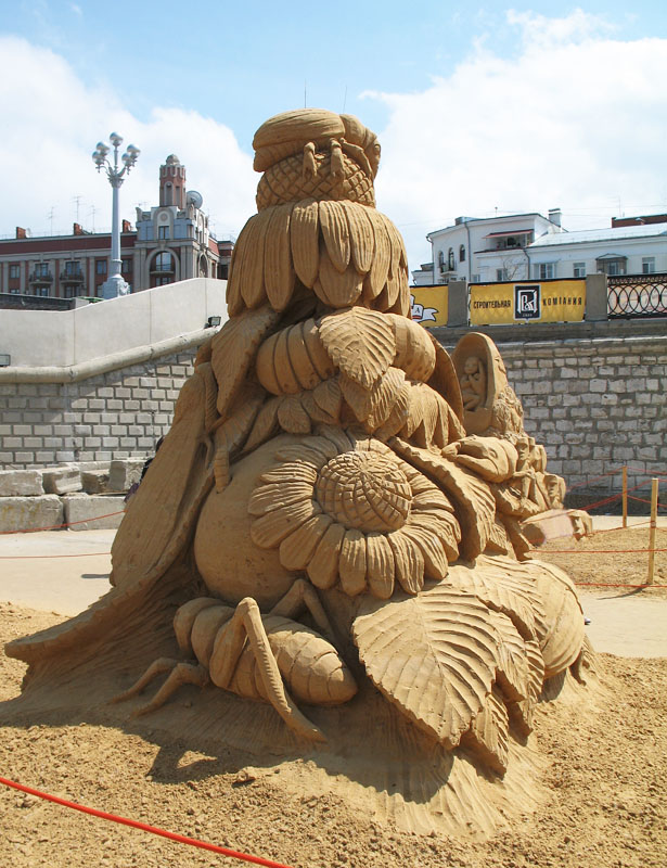 Фестиваль песчаных скульптур. Чудеса микромира